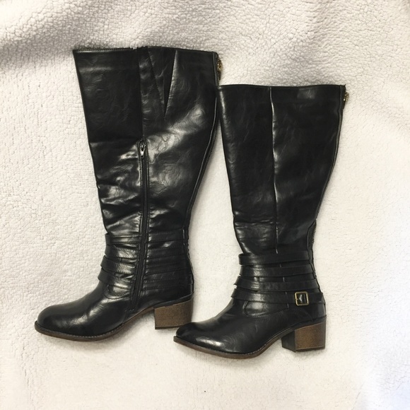 cloudwalkers Shoes - Cloudwalkers by Avenue Kingston Tall Black Boots